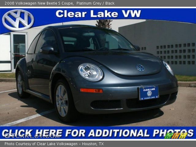 2008 Volkswagen New Beetle S Coupe in Platinum Grey