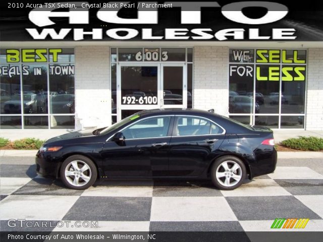 2010 Acura TSX Sedan in Crystal Black Pearl