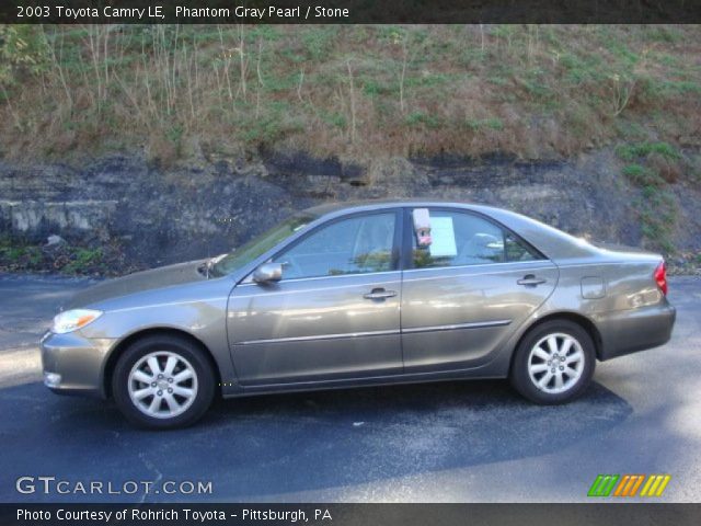 2003 Toyota Camry LE in Phantom Gray Pearl
