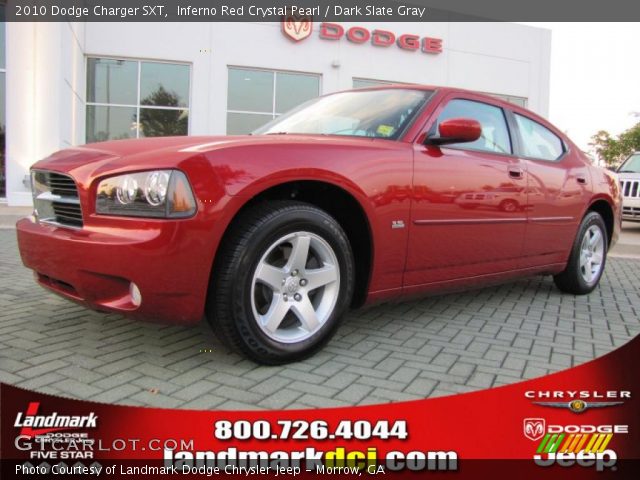 2010 Dodge Charger SXT in Inferno Red Crystal Pearl
