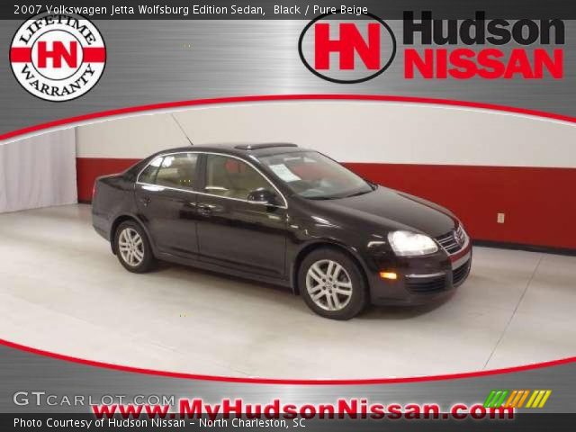2007 Volkswagen Jetta Wolfsburg Edition Sedan in Black