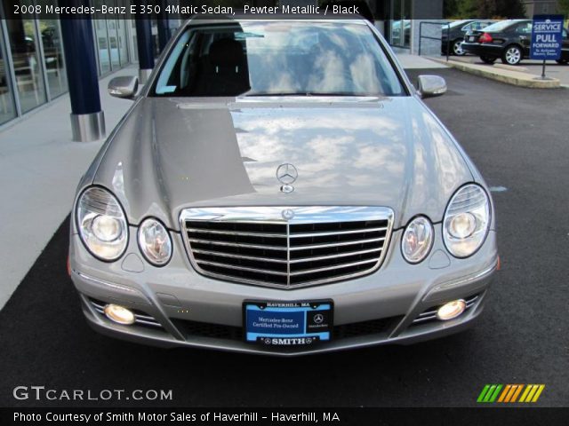 2008 Mercedes-Benz E 350 4Matic Sedan in Pewter Metallic