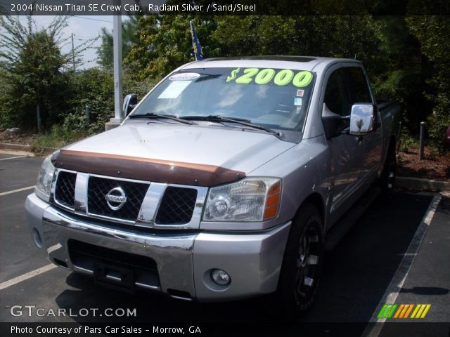 2004 Nissan Titan SE Crew Cab in Radiant Silver