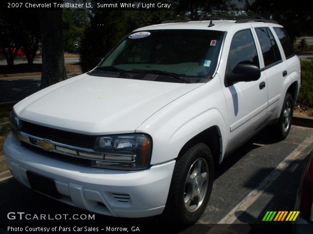 2007 Chevrolet TrailBlazer LS in Summit White