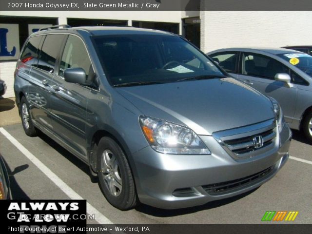 2007 Honda Odyssey EX in Slate Green Metallic