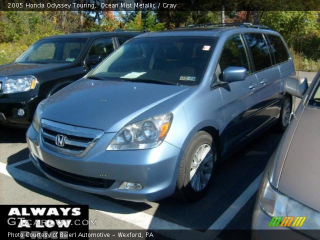 2005 Honda Odyssey Touring in Ocean Mist Metallic