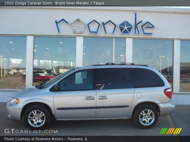 2003 Dodge Caravan Sport in Bright Silver Metallic