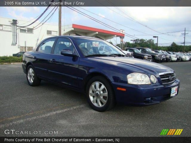 2005 Kia Optima LX V6 in Imperial Blue
