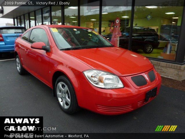 2009 Pontiac G5  in Victory Red