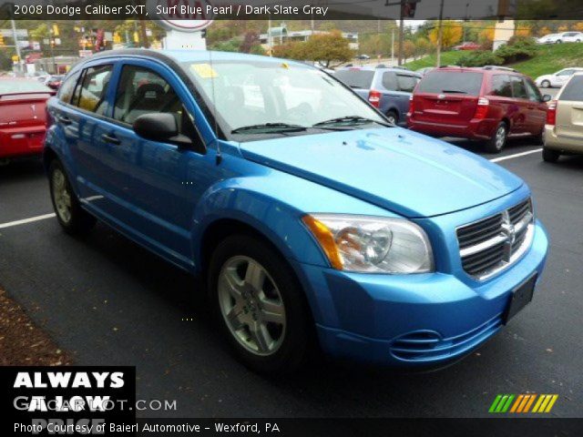 2008 Dodge Caliber SXT in Surf Blue Pearl