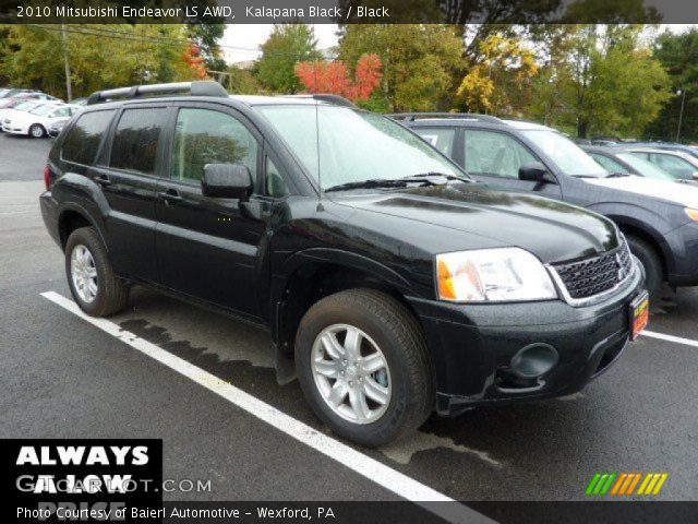 2010 Mitsubishi Endeavor LS AWD in Kalapana Black