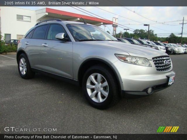 2005 Infiniti FX 35 AWD in Brilliant Silver Metallic