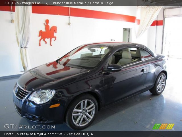 2011 Volkswagen Eos Lux in Thunder Blue Metallic