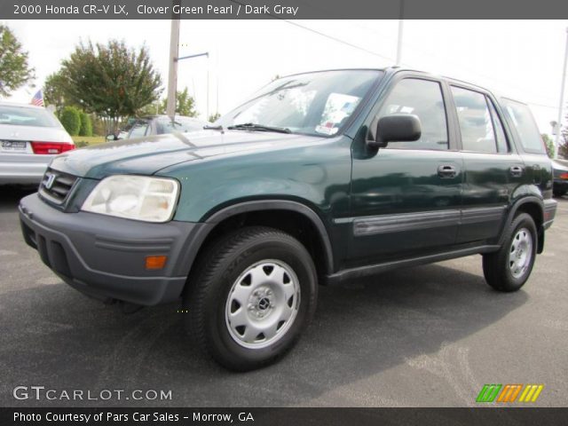 2000 Honda CR-V LX in Clover Green Pearl