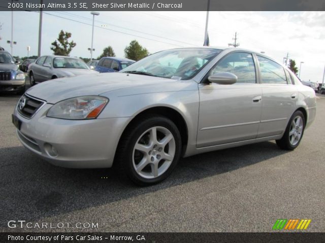 2003 Nissan Altima 3.5 SE in Sheer Silver Metallic