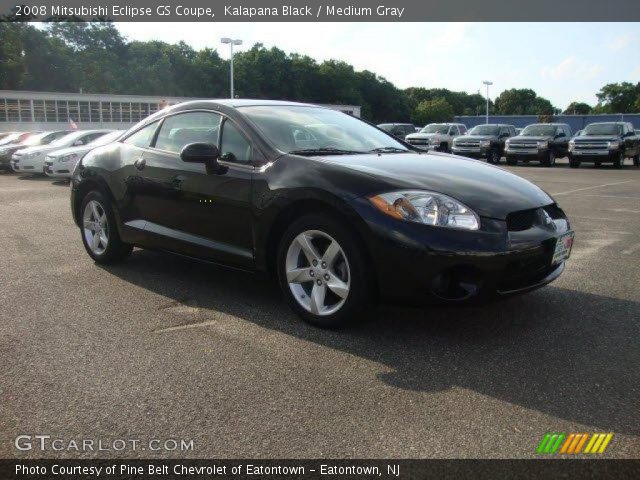 2008 Mitsubishi Eclipse GS Coupe in Kalapana Black