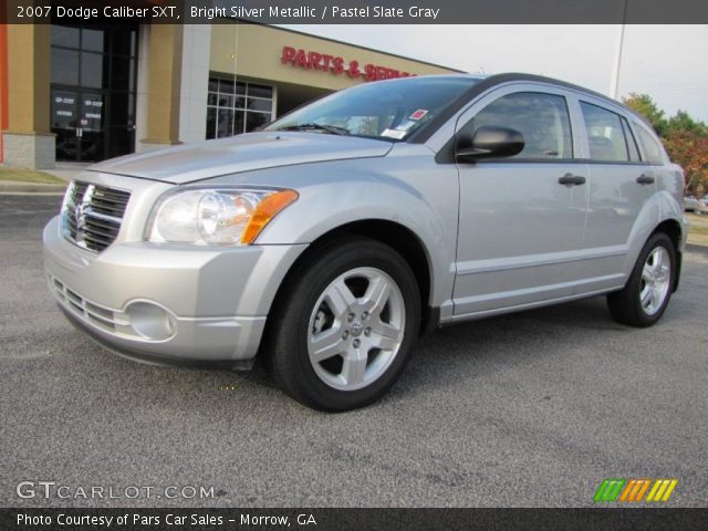 2007 Dodge Caliber SXT in Bright Silver Metallic