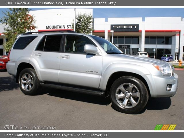 2008 Toyota 4Runner Limited 4x4 in Titanium Metallic