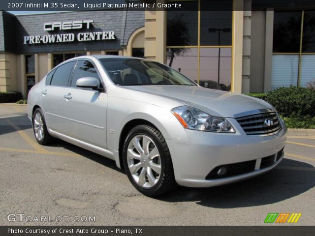 2007 Infiniti M 35 Sedan in Liquid Platinum Metallic