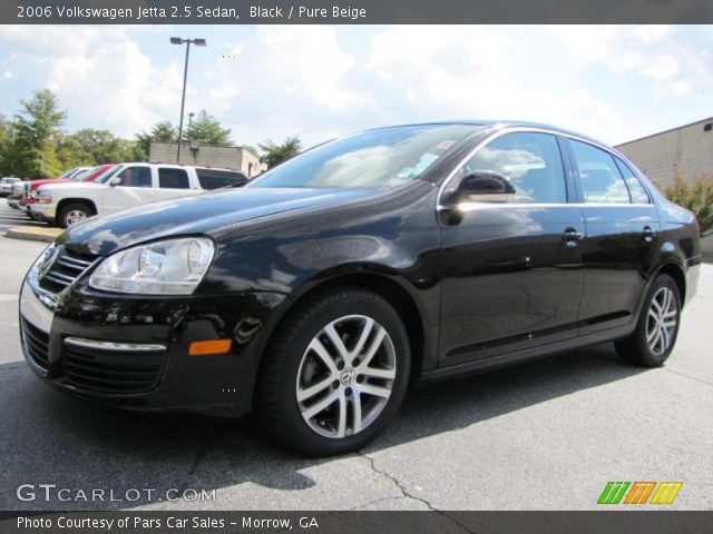2006 Volkswagen Jetta 2.5 Sedan in Black