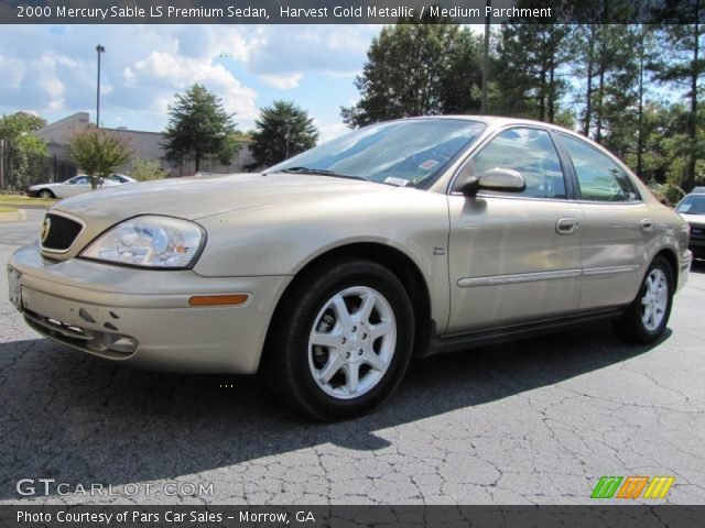 2000 Mercury Sable LS Premium Sedan in Harvest Gold Metallic