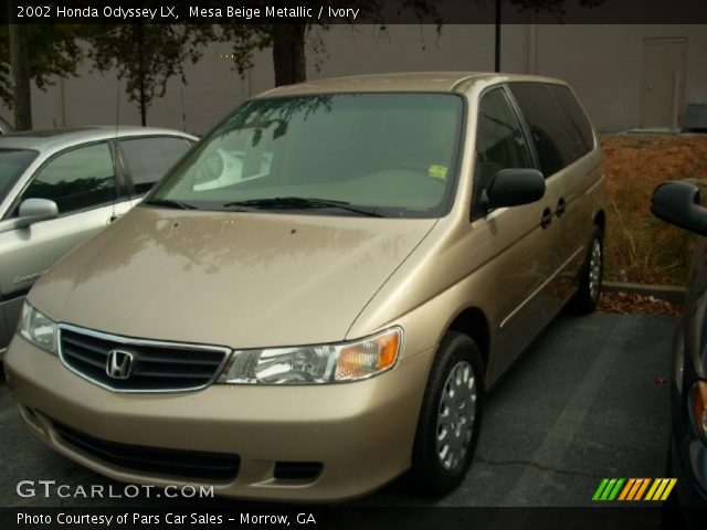 2002 Honda Odyssey LX in Mesa Beige Metallic