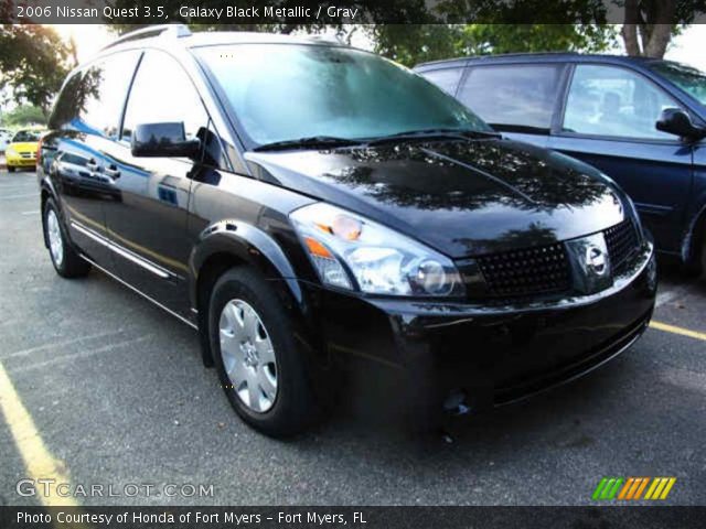 2006 Nissan Quest 3.5 in Galaxy Black Metallic