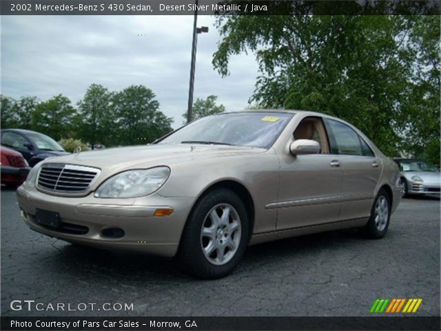 2002 Mercedes-Benz S 430 Sedan in Desert Silver Metallic