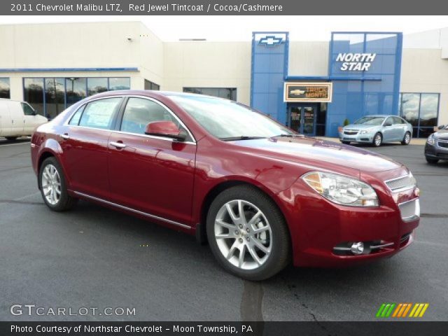 2011 Chevrolet Malibu LTZ in Red Jewel Tintcoat