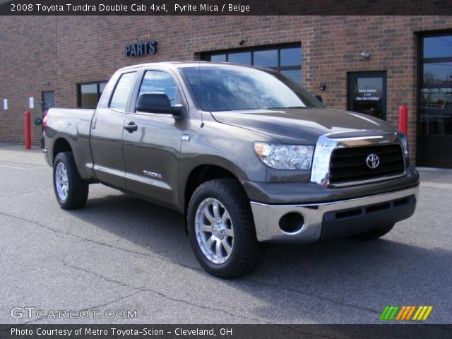 2008 Toyota Tundra Double Cab 4x4 in Pyrite Mica