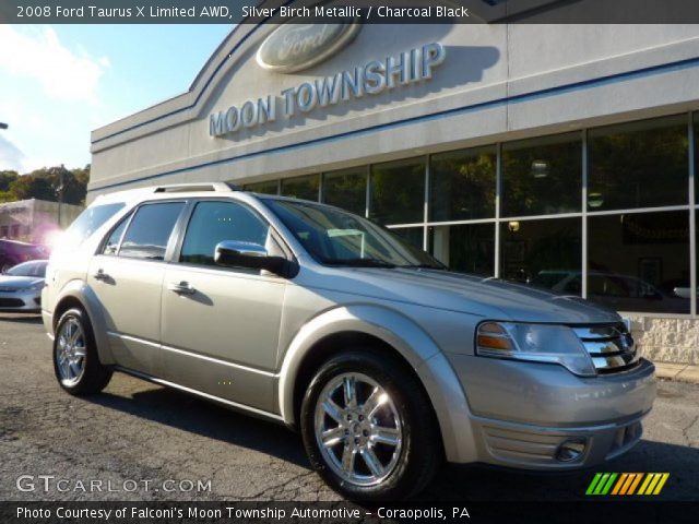 2008 Ford Taurus X Limited AWD in Silver Birch Metallic