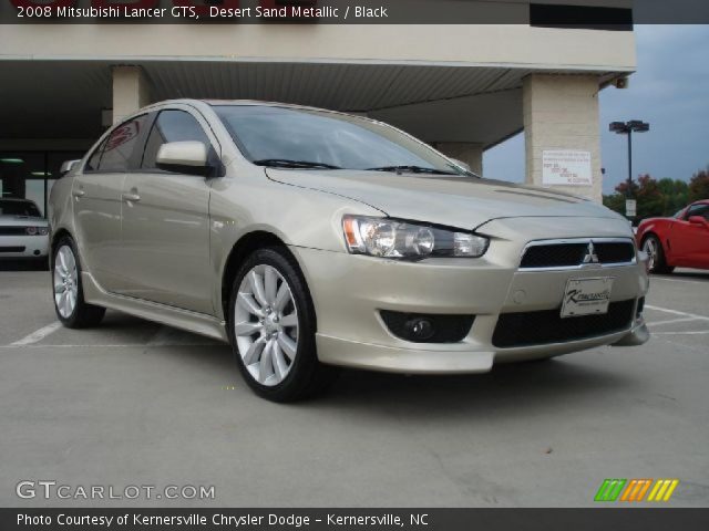 2008 Mitsubishi Lancer GTS in Desert Sand Metallic