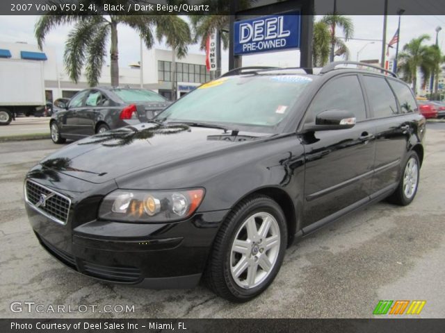 2007 Volvo V50 2.4i in Black