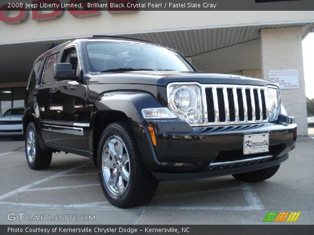 2008 Jeep Liberty Limited in Brilliant Black Crystal Pearl