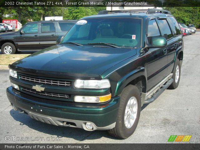 2002 Chevrolet Tahoe Z71 4x4 in Forest Green Metallic