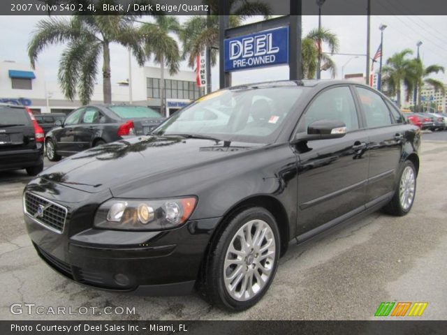 2007 Volvo S40 2.4i in Black