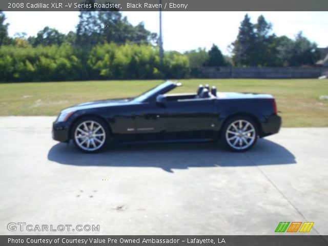 2008 Cadillac XLR -V Series Roadster in Black Raven