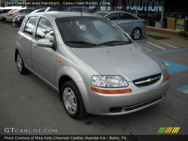 2004 Chevrolet Aveo Hatchback in Galaxy Silver Metallic