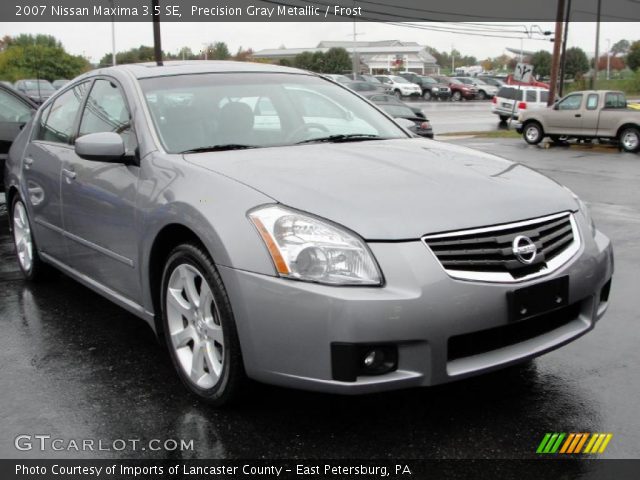 2007 Nissan Maxima 3.5 SE in Precision Gray Metallic
