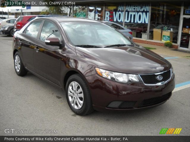 2010 Kia Forte EX in Dark Cherry
