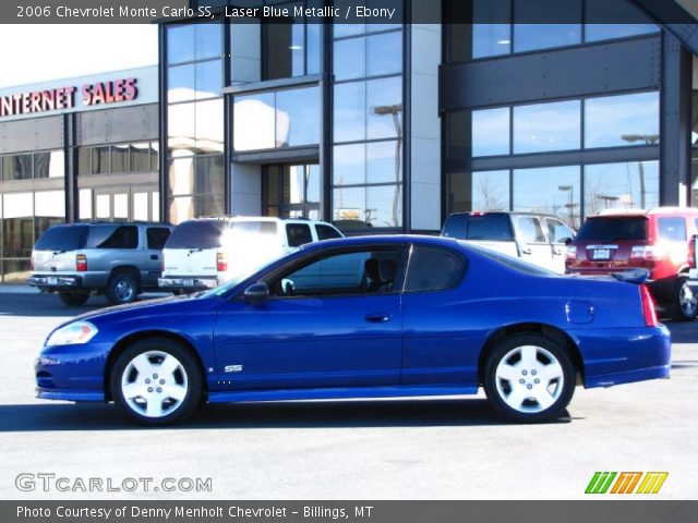 2006 Chevrolet Monte Carlo SS in Laser Blue Metallic