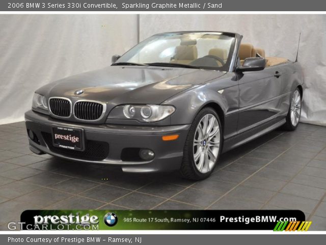 2006 BMW 3 Series 330i Convertible in Sparkling Graphite Metallic