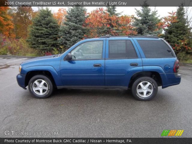 2006 Chevrolet TrailBlazer LS 4x4 in Superior Blue Metallic