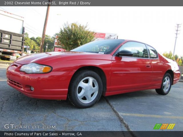 2002 Chevrolet Monte Carlo SS in Bright Red
