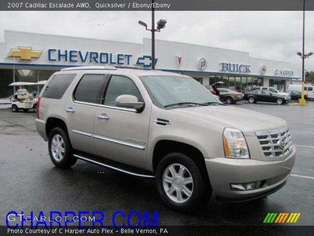 2007 Cadillac Escalade AWD in Quicksilver