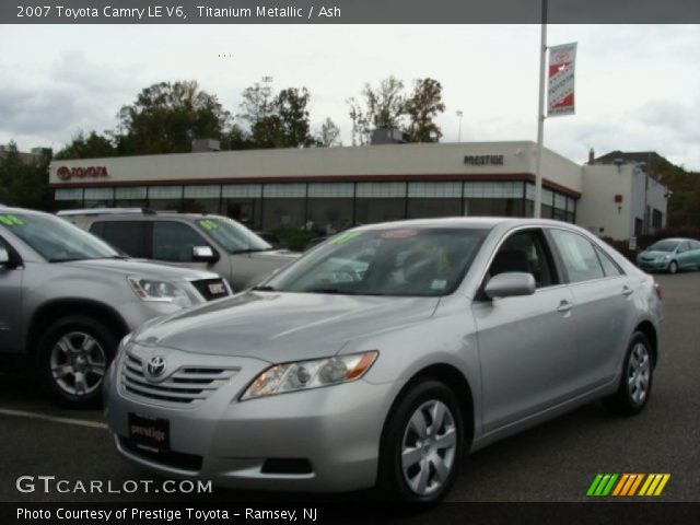 2007 Toyota Camry LE V6 in Titanium Metallic