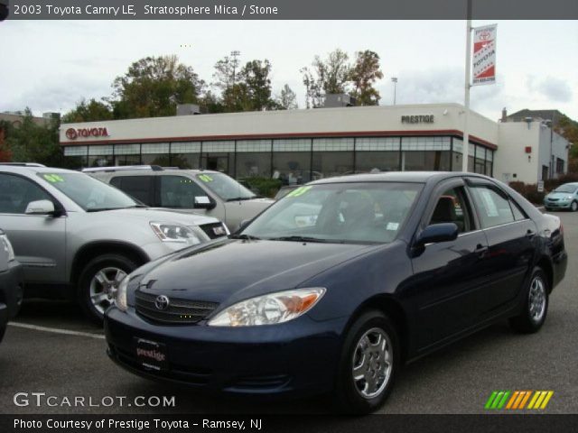 2003 Toyota Camry LE in Stratosphere Mica