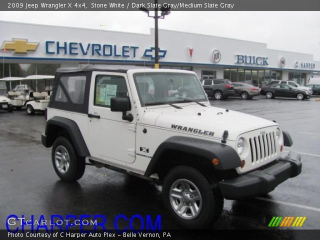 2009 Jeep Wrangler X 4x4 in Stone White