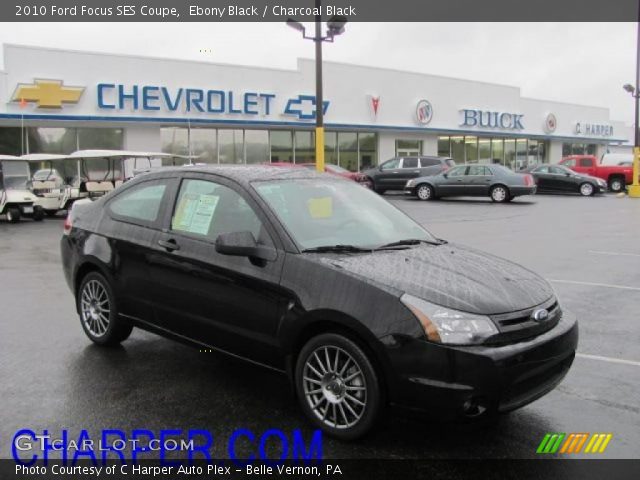 2010 Ford Focus SES Coupe in Ebony Black