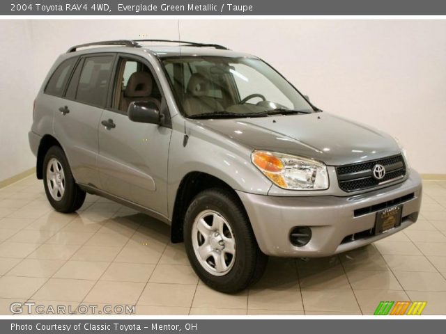 2004 Toyota RAV4 4WD in Everglade Green Metallic